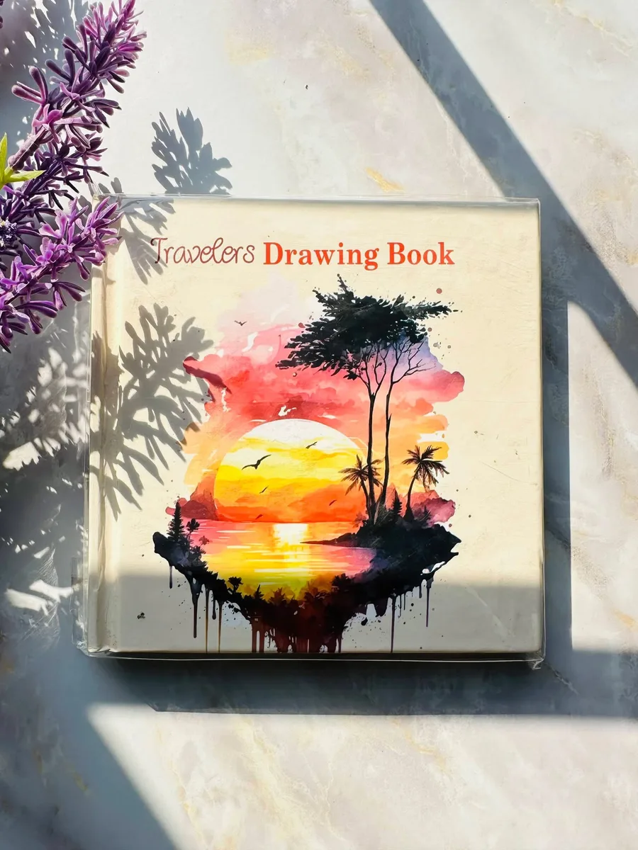 Travelers drawing book 5x5
