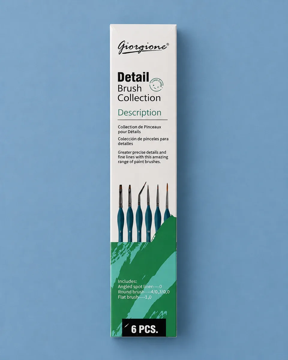Giorgione Detail brush collection 6pcs