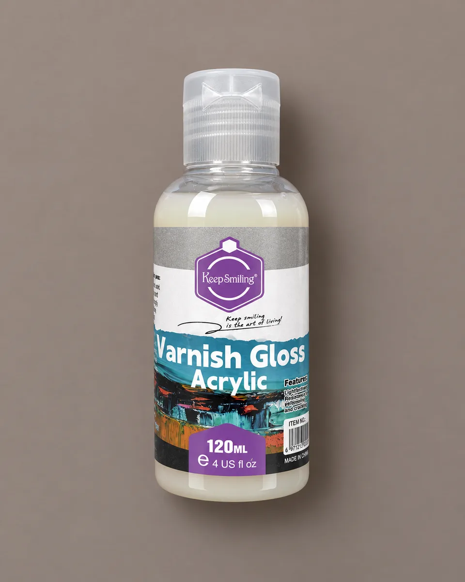 Keep smiling varnish gloss acrylic - 120ml
