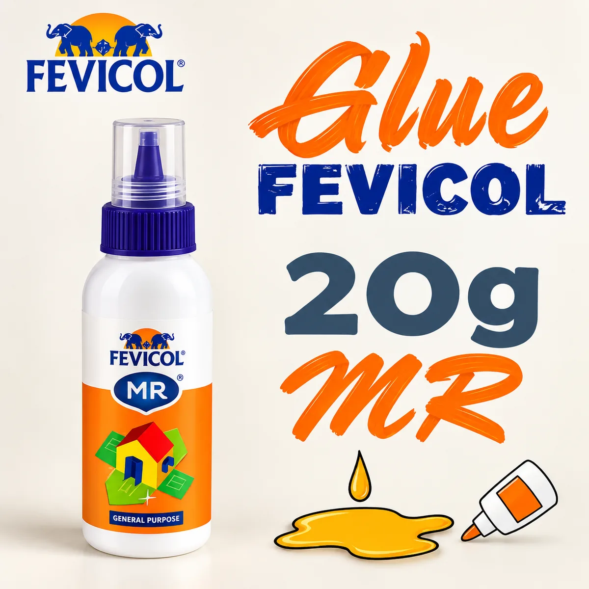 Fevicol glue 20mg